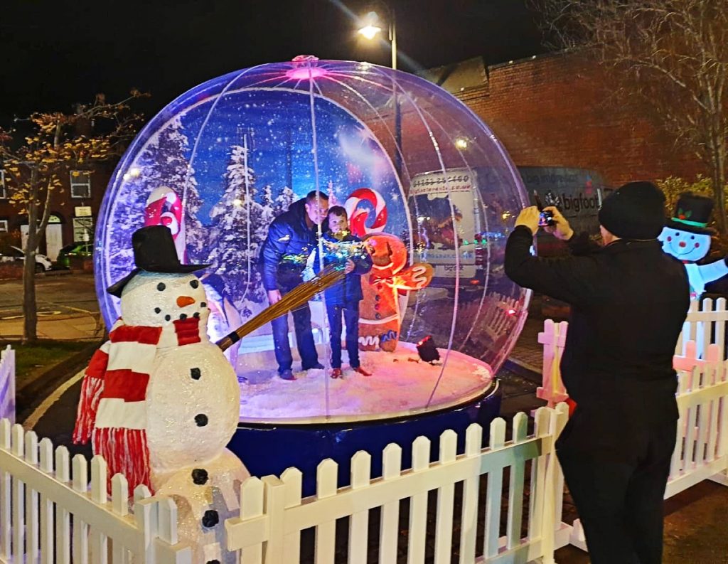 Hire Giant Snow Globe