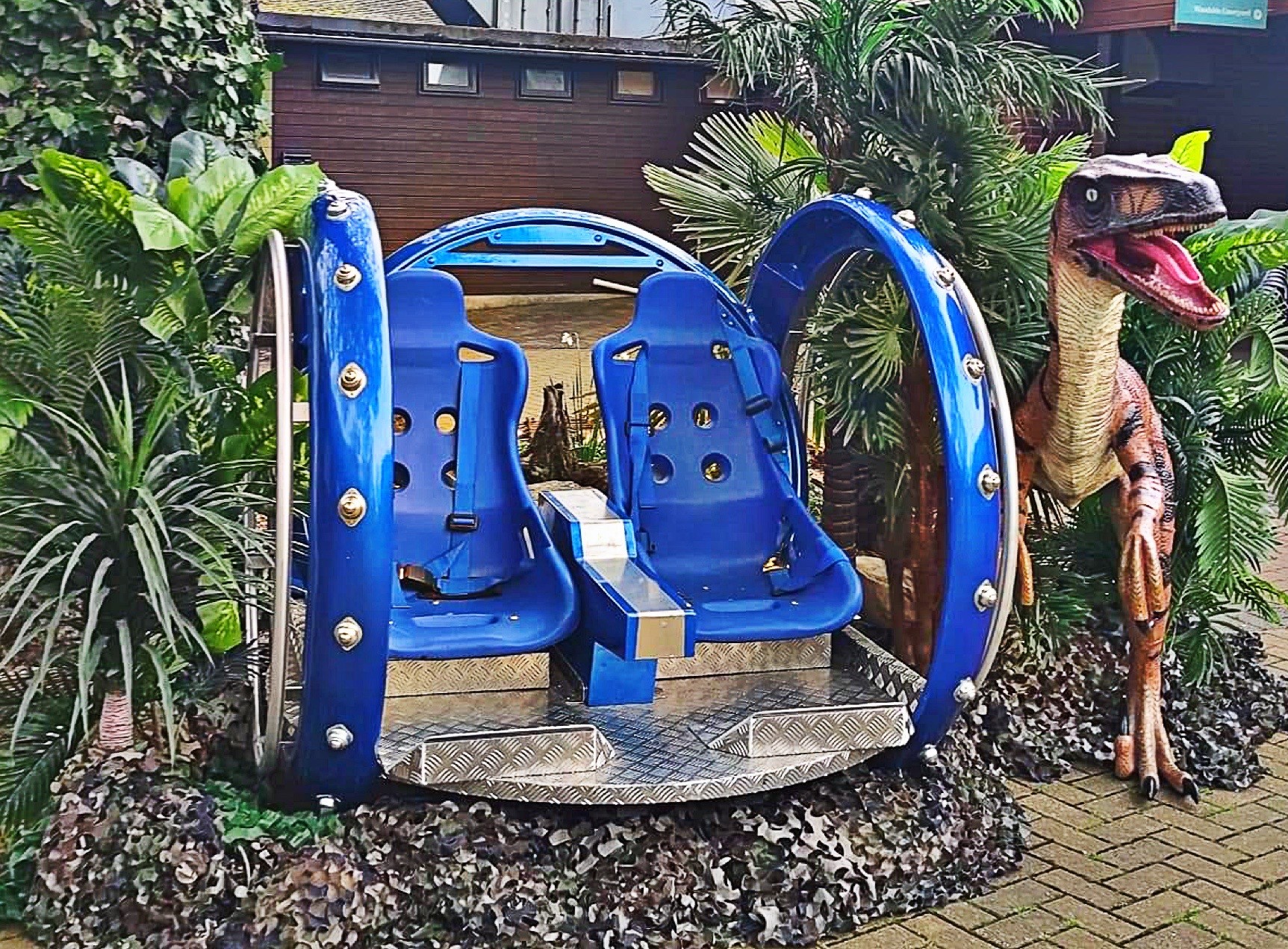 Gyrosphere Jurassic World Prop Movie Themed Prop Big Foot Events Gyrosphere Jurassic World Prop Movie Themed Prop Big Foot Events