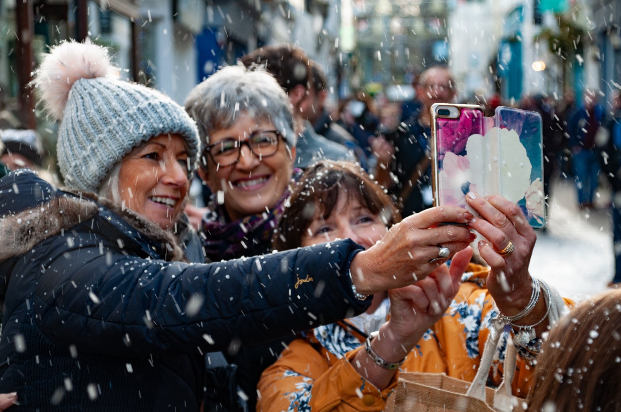 Festive Weekend Snow Effects Giant Snowglobe Big Foot Events