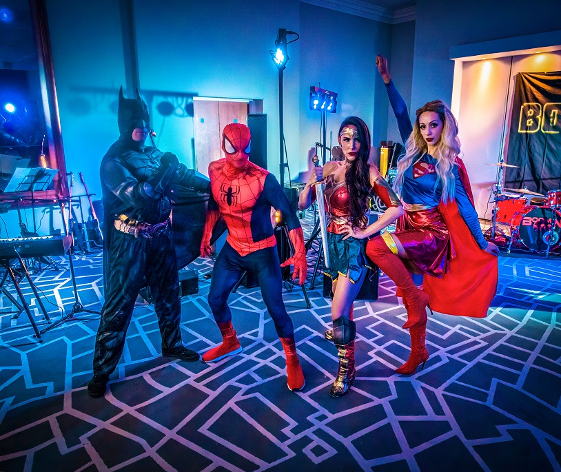 superheroes showcase