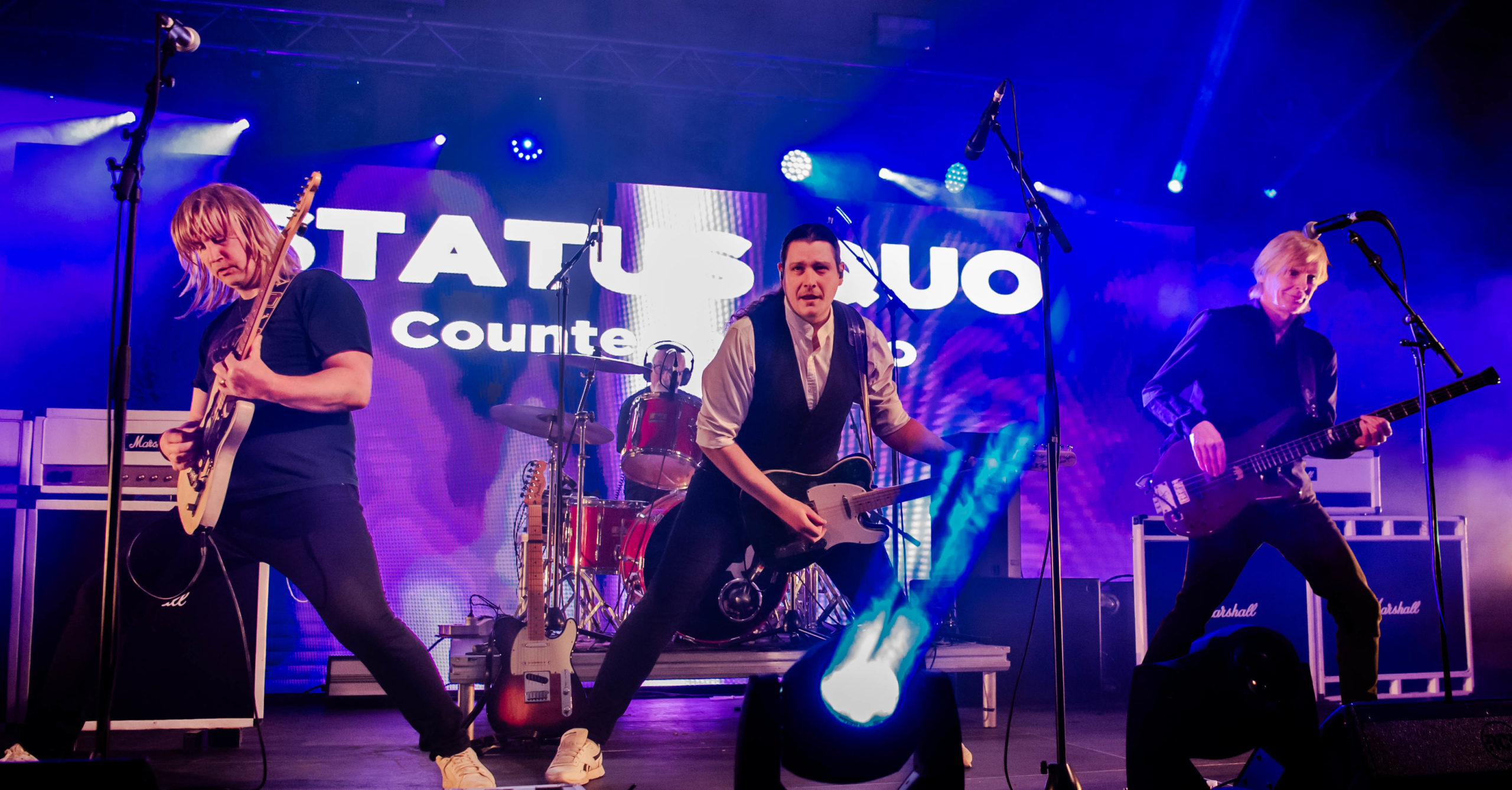 Counterfeit Quo | Hire a Status Quo Tribute Band | Big Foot Events