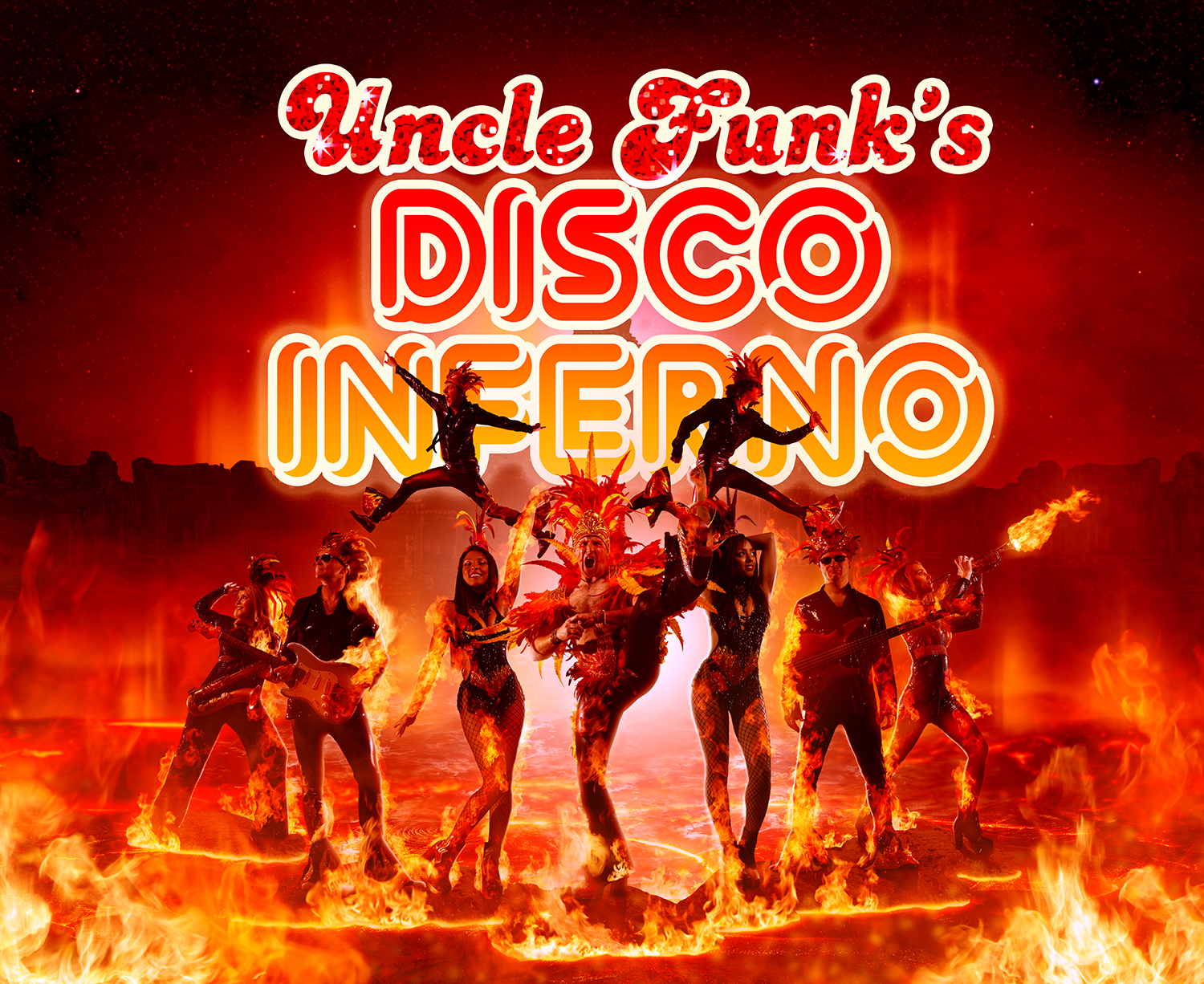 Uncle Funk's Disco Inferno Most Explosive Disco Band Big Foot Events