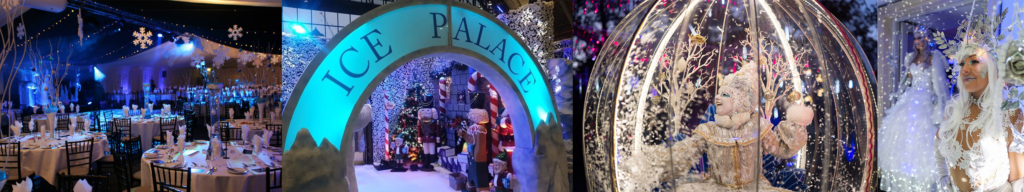 Ice palace Winter Event Theme