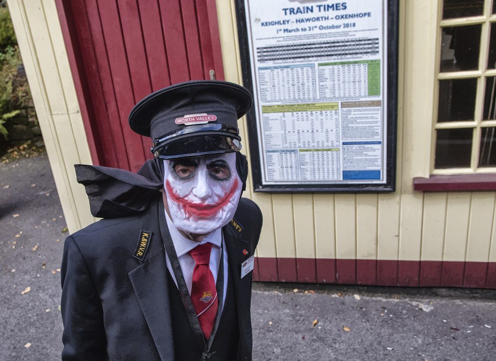 The Keighley and Worth Valley Railway Halloween Experience Scare Train