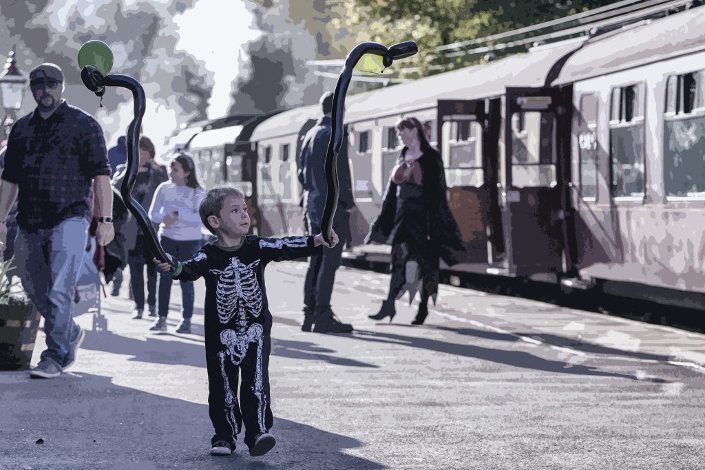 The Keighley and Worth Valley Railway Halloween Experience Scare Train