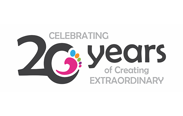 20 Year Anniversary logo 20 Years of Creating Extraordinary Big Foot Events