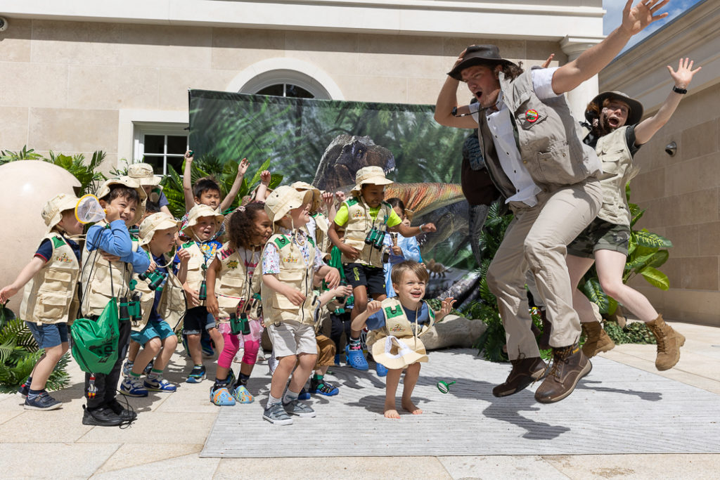 prehistoric party Ranger Training