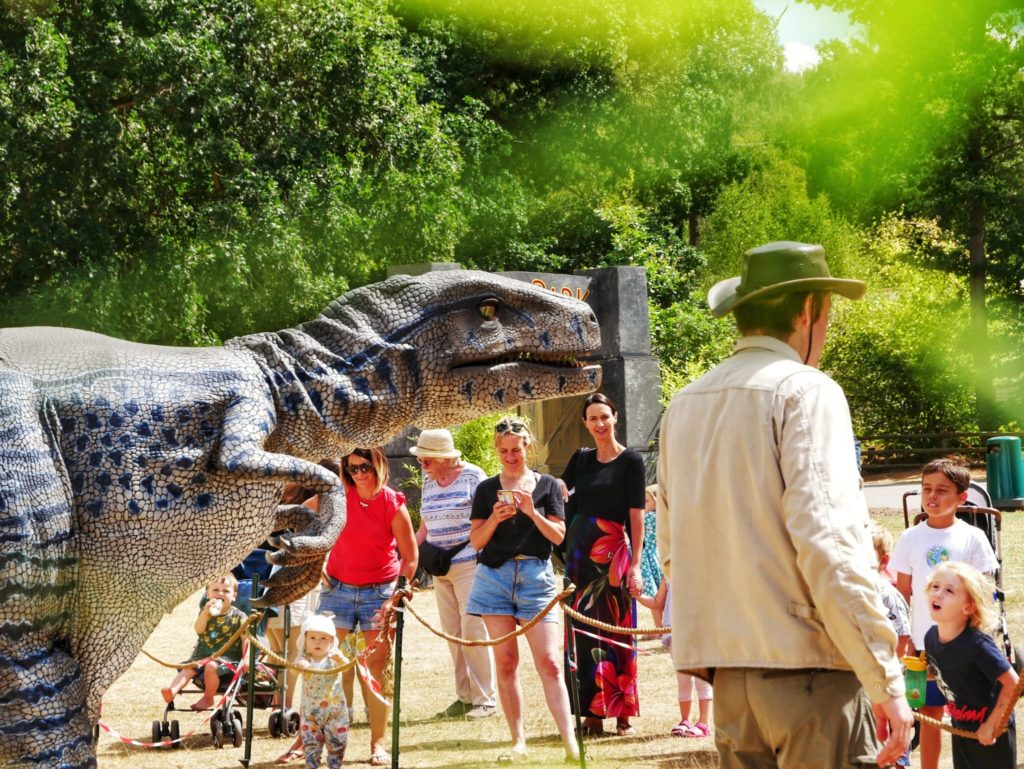 prehistoric party Raptor