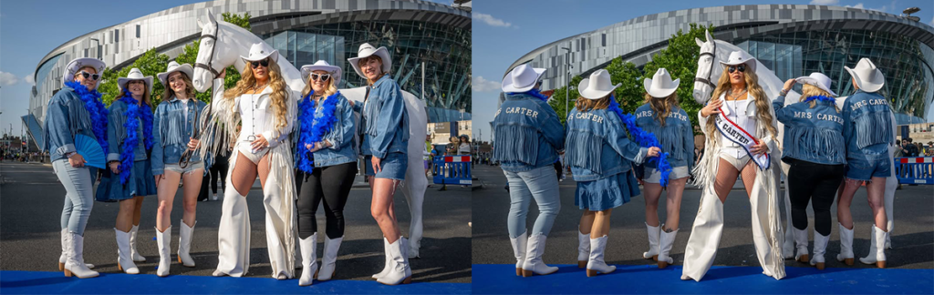 Beyoncé Tribute Beyoncé Fierce Beyonce Cowboy Carter Tour for Blue Light Card Tickets