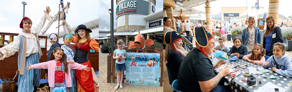Doncaster Lakeside Village: Summer of Free Family Fun Crafts, Pirates, Props