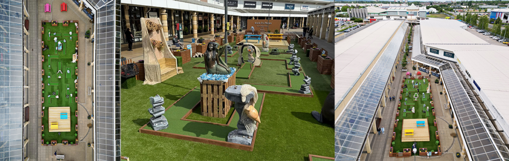 Doncaster Lakeside Village: Summer of Free Family Fun Crazy Golf