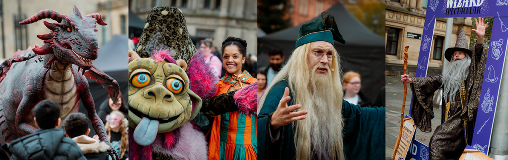 Halloween Walkabout Characters