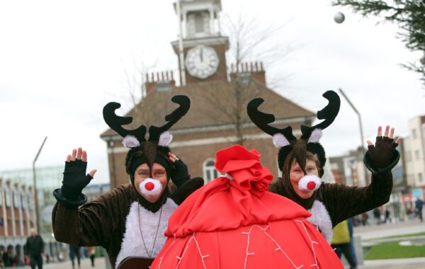 Joy Riding Reindeer Image